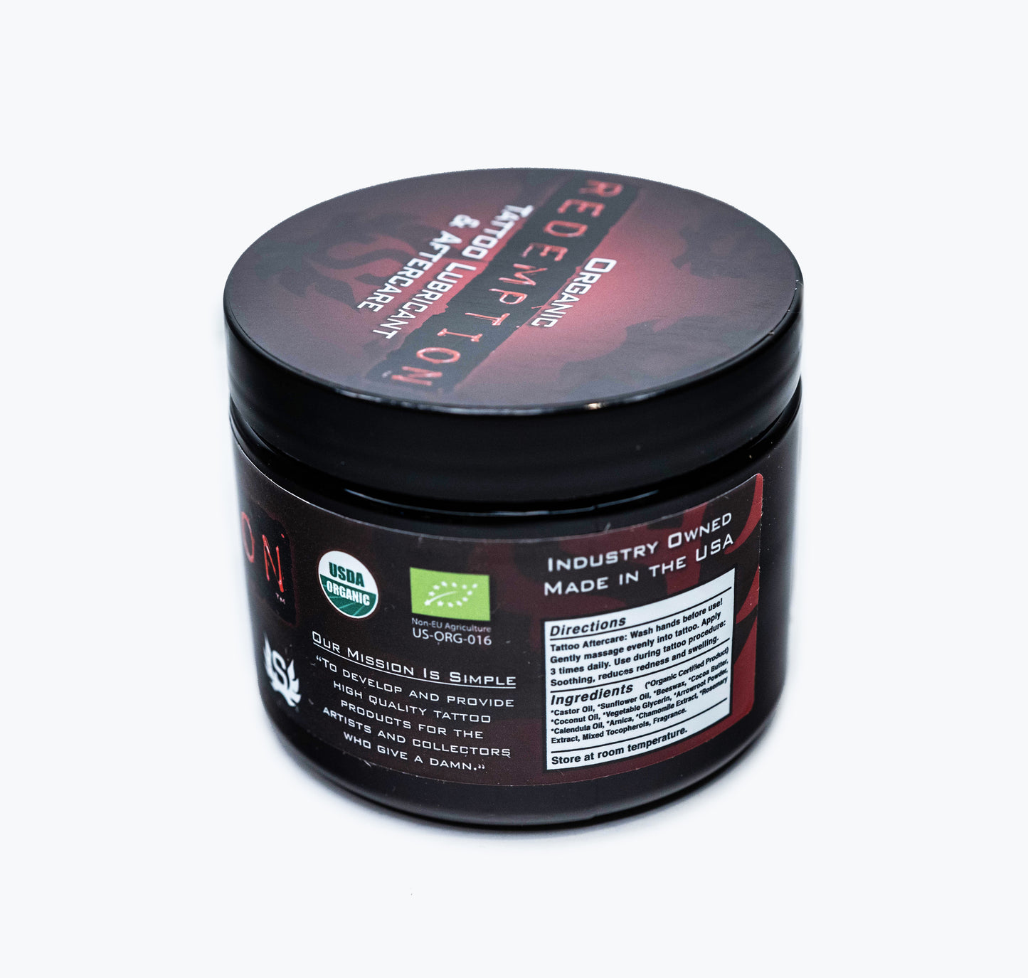 REDEMPTION ORGANIC TATTOO BARRIER & AFTER CARE OINTMENT 6OZ.