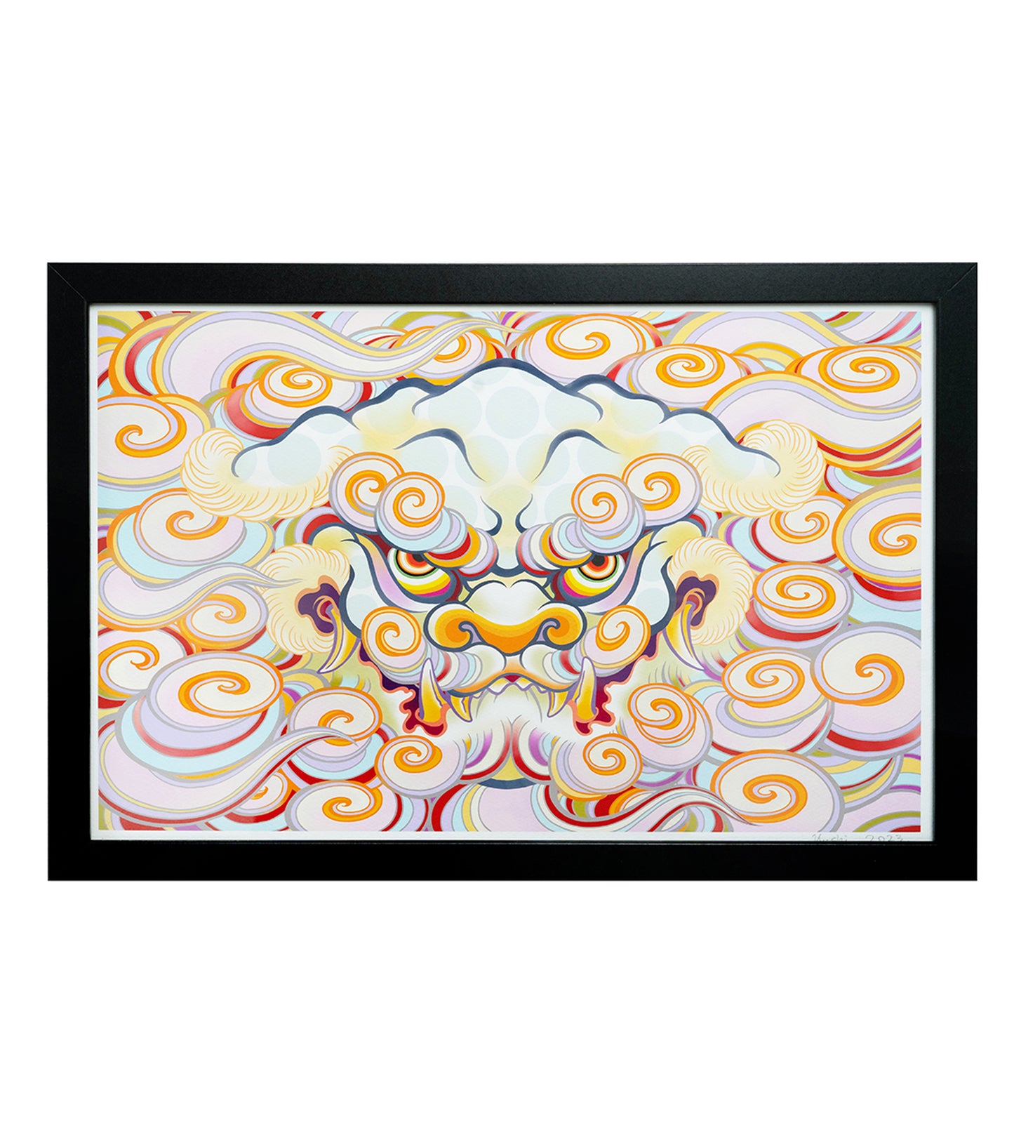 "FLOWING FOO" PRINT BY YUSHI