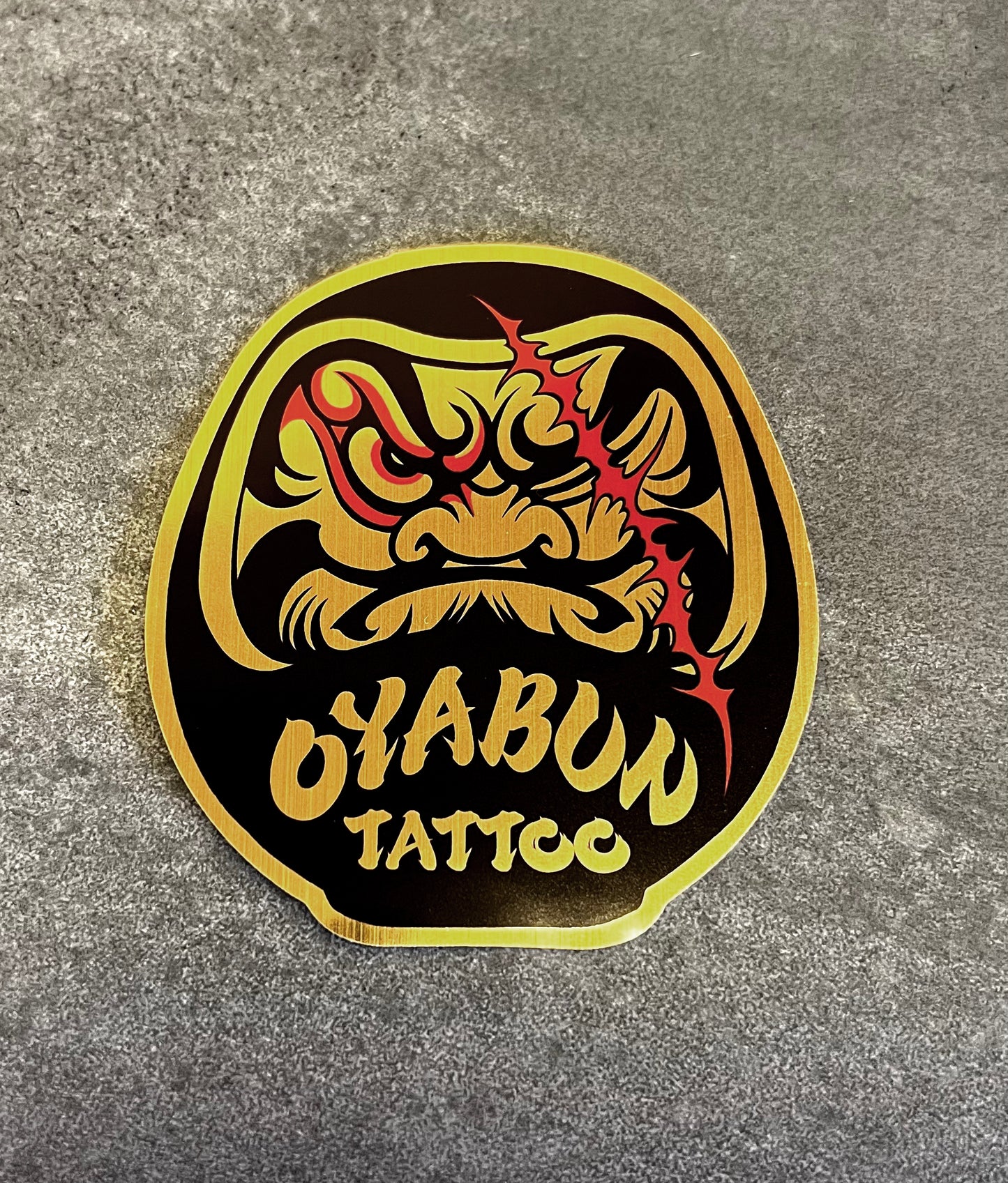Daruma Gold Sticker